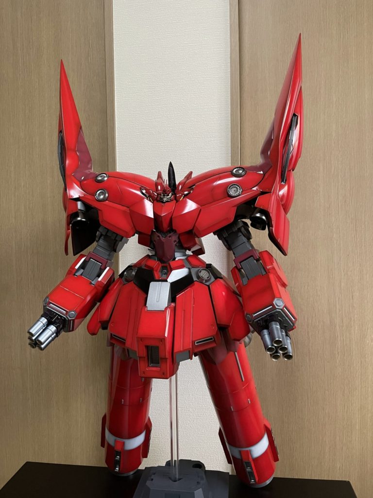 1/144 HGUC ネオ・ジオング 完成しました | 意識低めのWEB制作者部屋